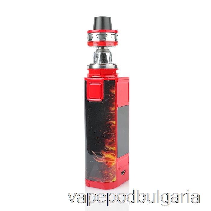 Vape Bulgaria Joyetech Cuboid Tap 228w Tc Starter Kit Red